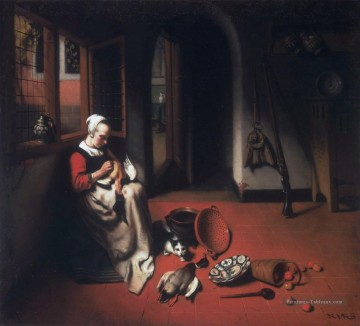  Maes Peintre - Canard Baroque Nicolaes Maes